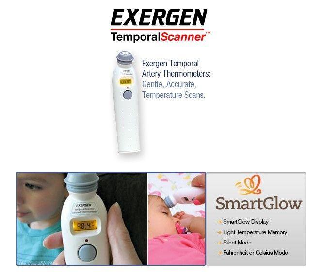 Exergen Smartglow Termometro Digital Escaner Arteria Temporal Toma de Temperatura en segundos-4