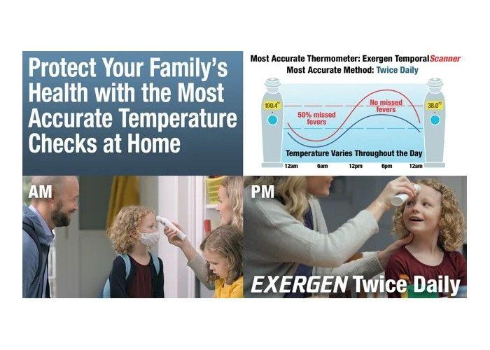 Exergen Smartglow Termometro Digital Escaner Arteria Temporal Toma de Temperatura en segundos-7