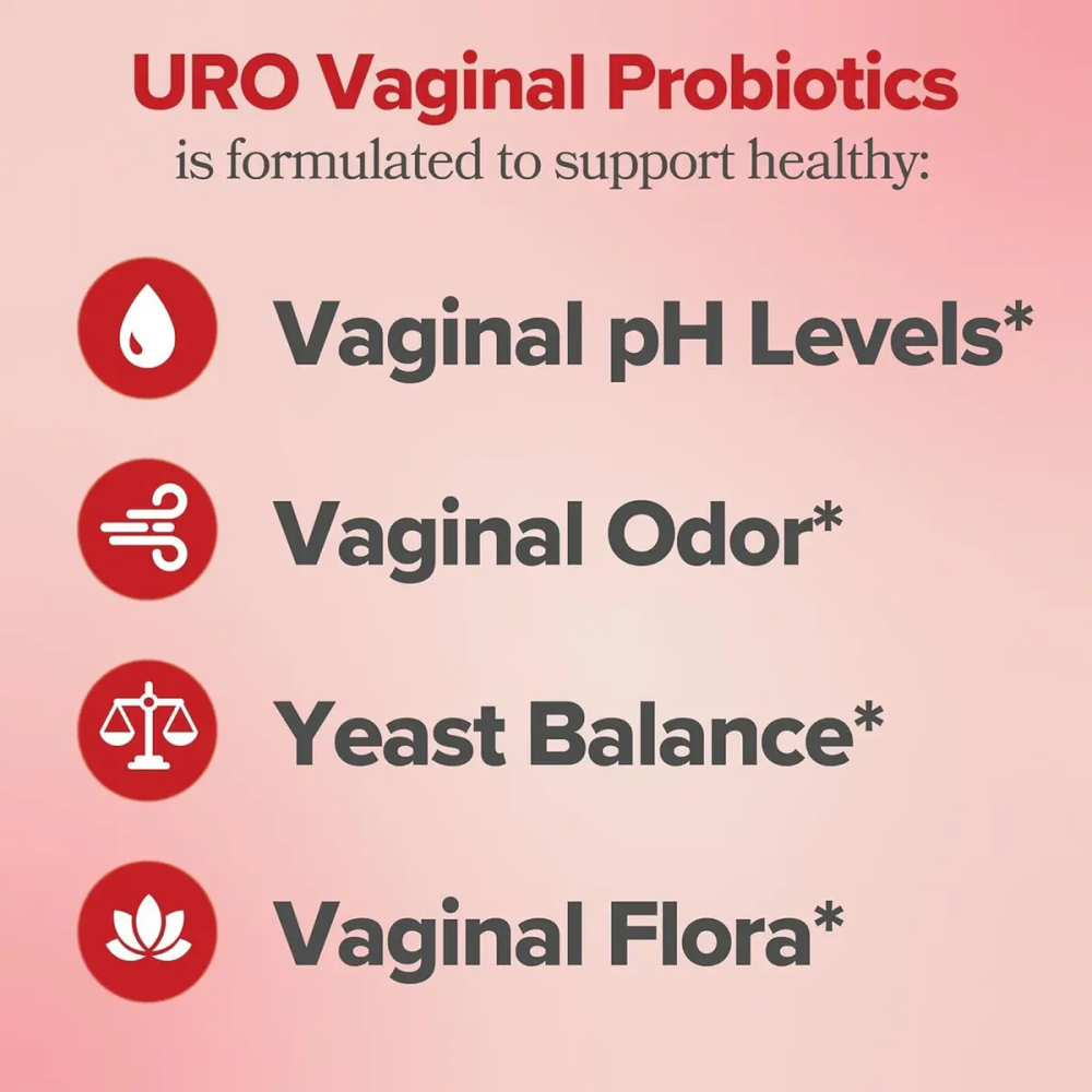 URO Capsula Probiotico 5 Billons CFU Equilibrio y Salud intima Femenina 60 capsulas-3