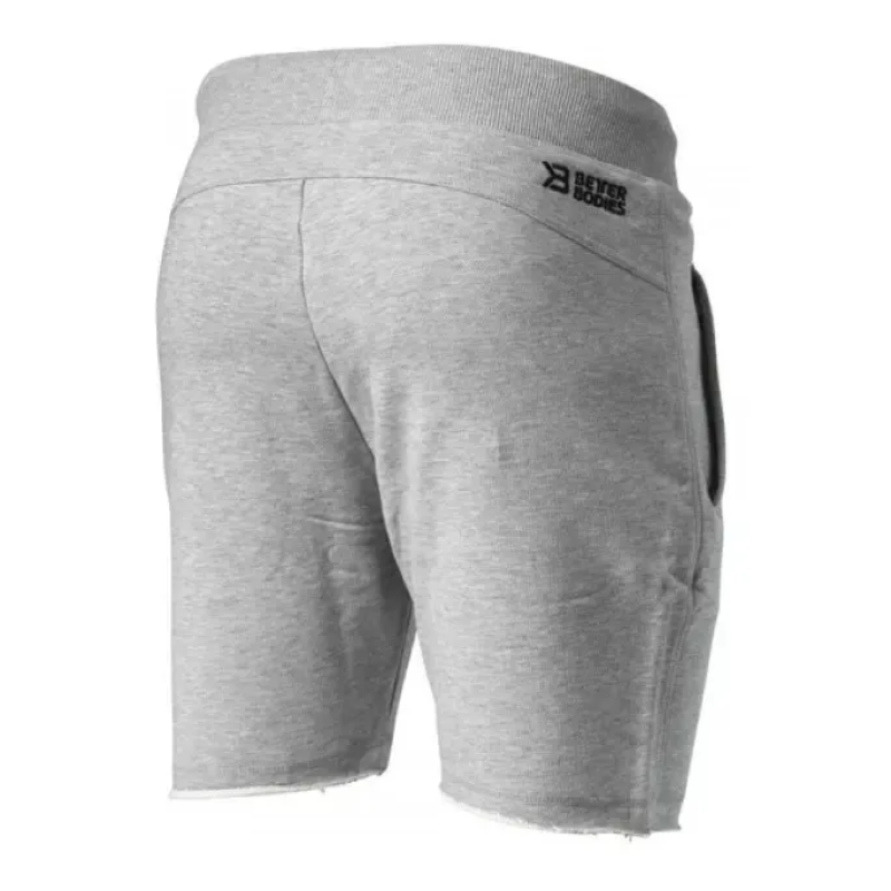 Better Bodies Shorts Gimnasio Hudson Sweat Shorts Gris-3