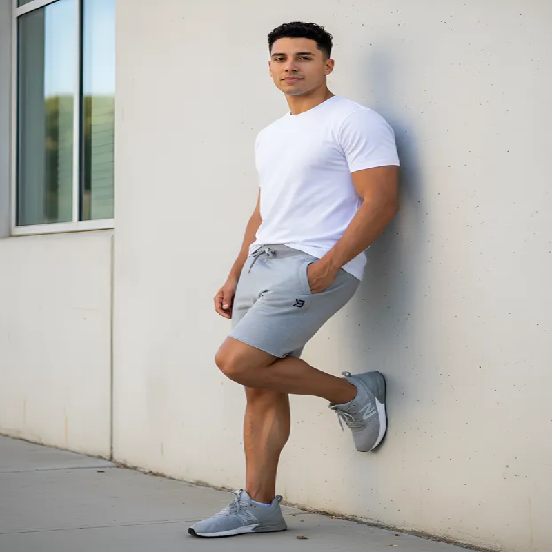 Better Bodies Shorts Gimnasio Hudson Sweat Shorts Gris-4