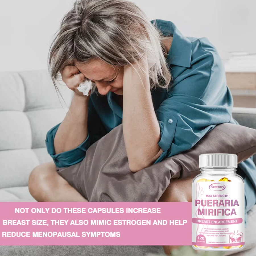 Pueraria Mirifica 5000mg Aumento y Firmerza De Senos 120 caps-4
