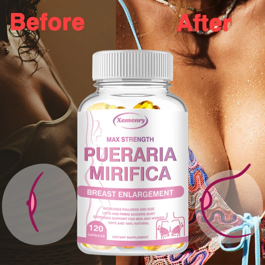 Pueraria Mirifica 5000mg Aumento y Firmerza De Senos 120 caps-7