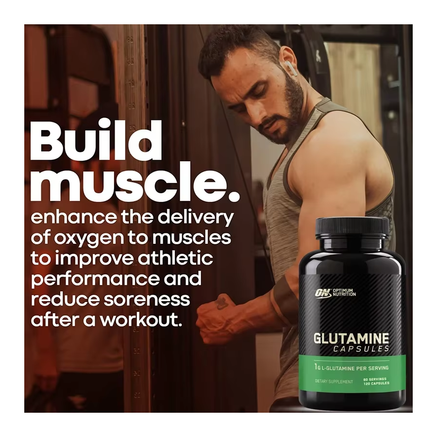 Optimum Nutrition L-glutamina Micronizada 1000mg 120 Caps-3