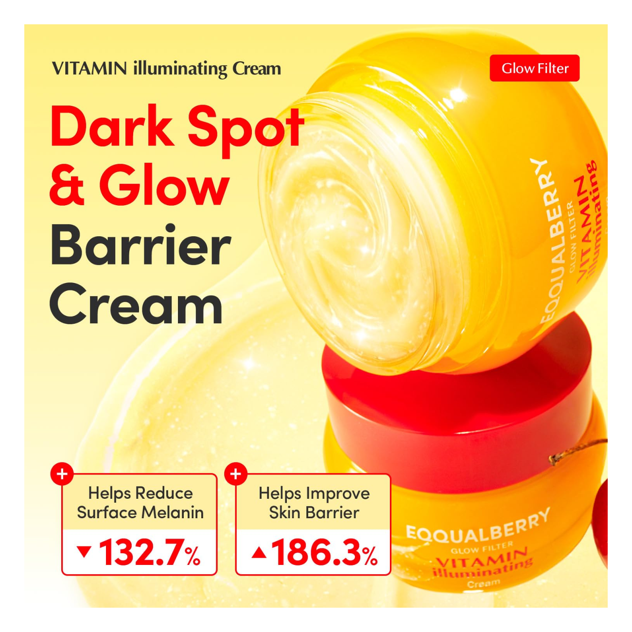Crema Eqqualberry Glow Filter Illuminating Vitamin Iluminadora 50ml-4