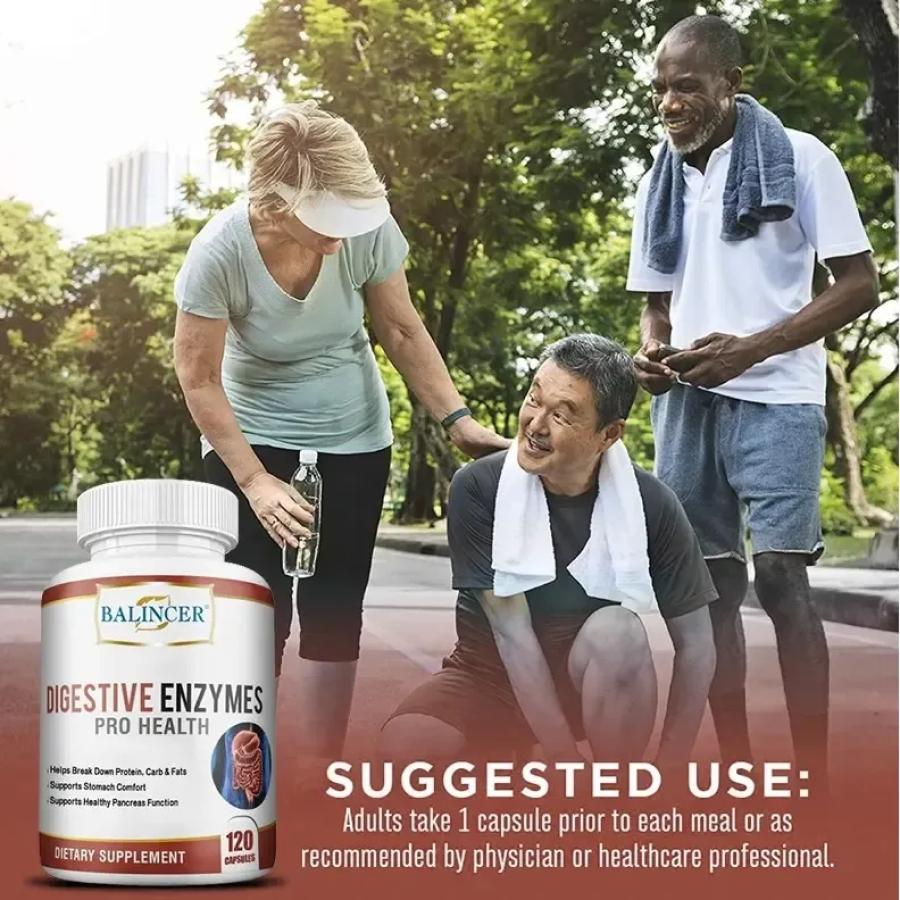 Balincer Enzimas Digestivas Mejoran La Digestion Estomacal 120 caps-6