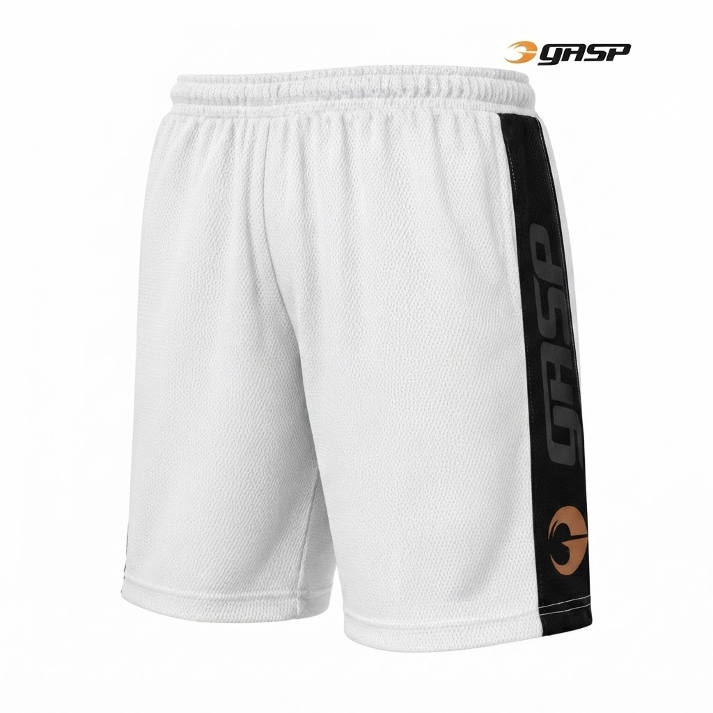 Gasp Shorts Para El Gimnasio No1 Mesh Training Shorts-1