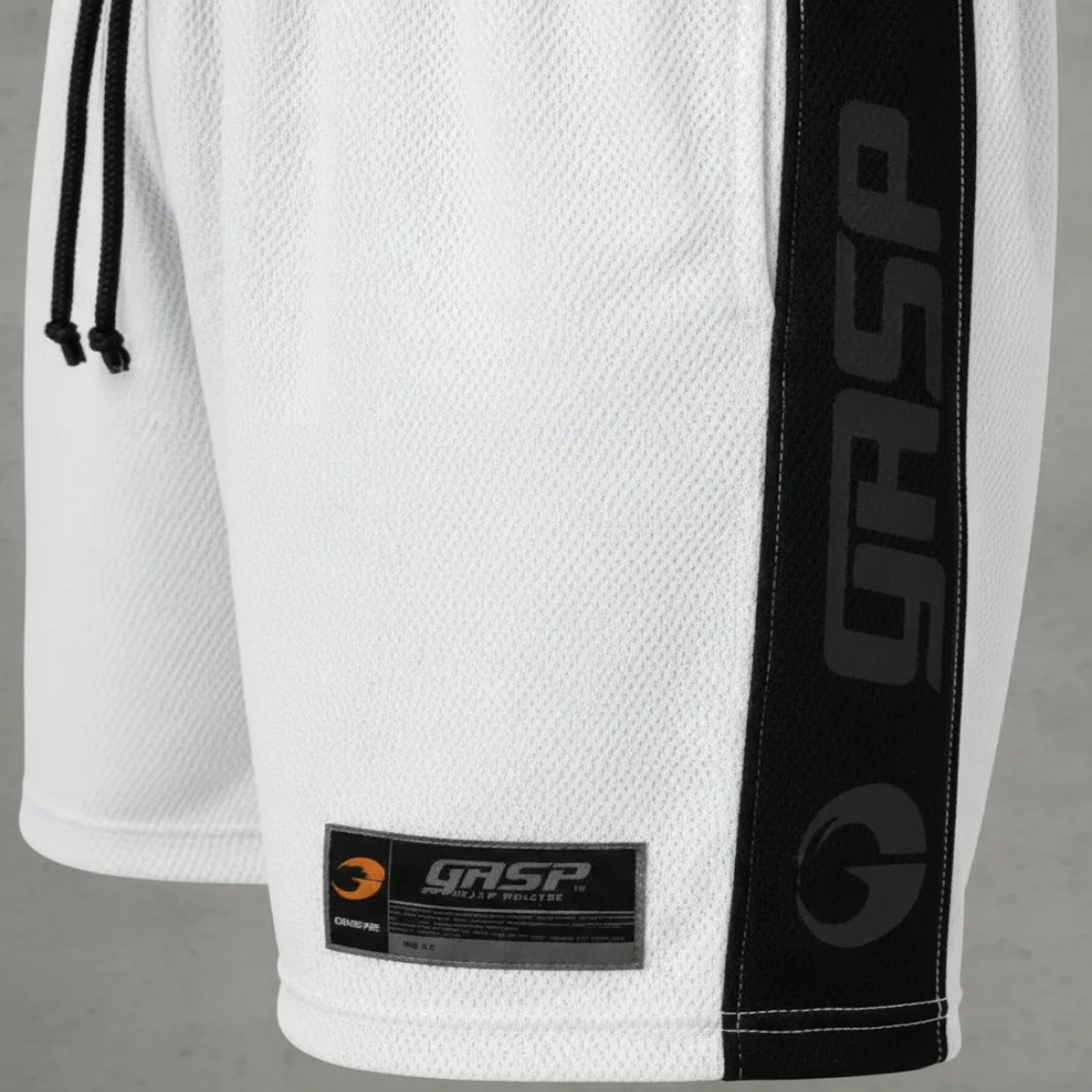 Gasp Shorts Para El Gimnasio No1 Mesh Training Shorts-2