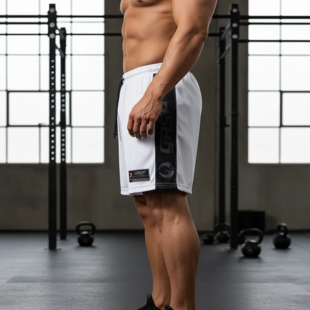 Gasp Shorts Para El Gimnasio No1 Mesh Training Shorts-3
