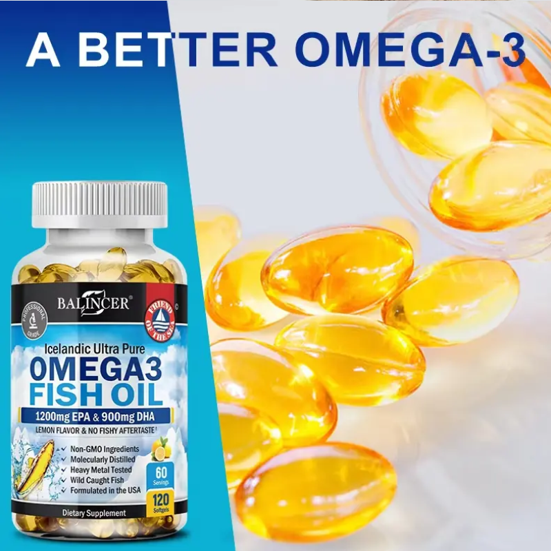 Balincer Icelandic Fish Oil 2250mg Omega 3 Epa/dha 120 Gel-2