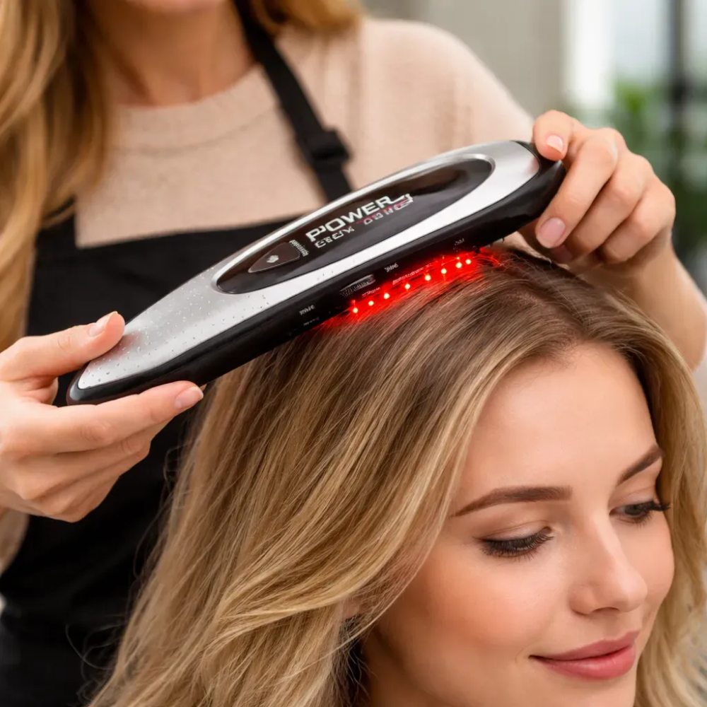 Cepillo Laser Fast Grow Comb Anti Caida Crecimiento Cabello-3