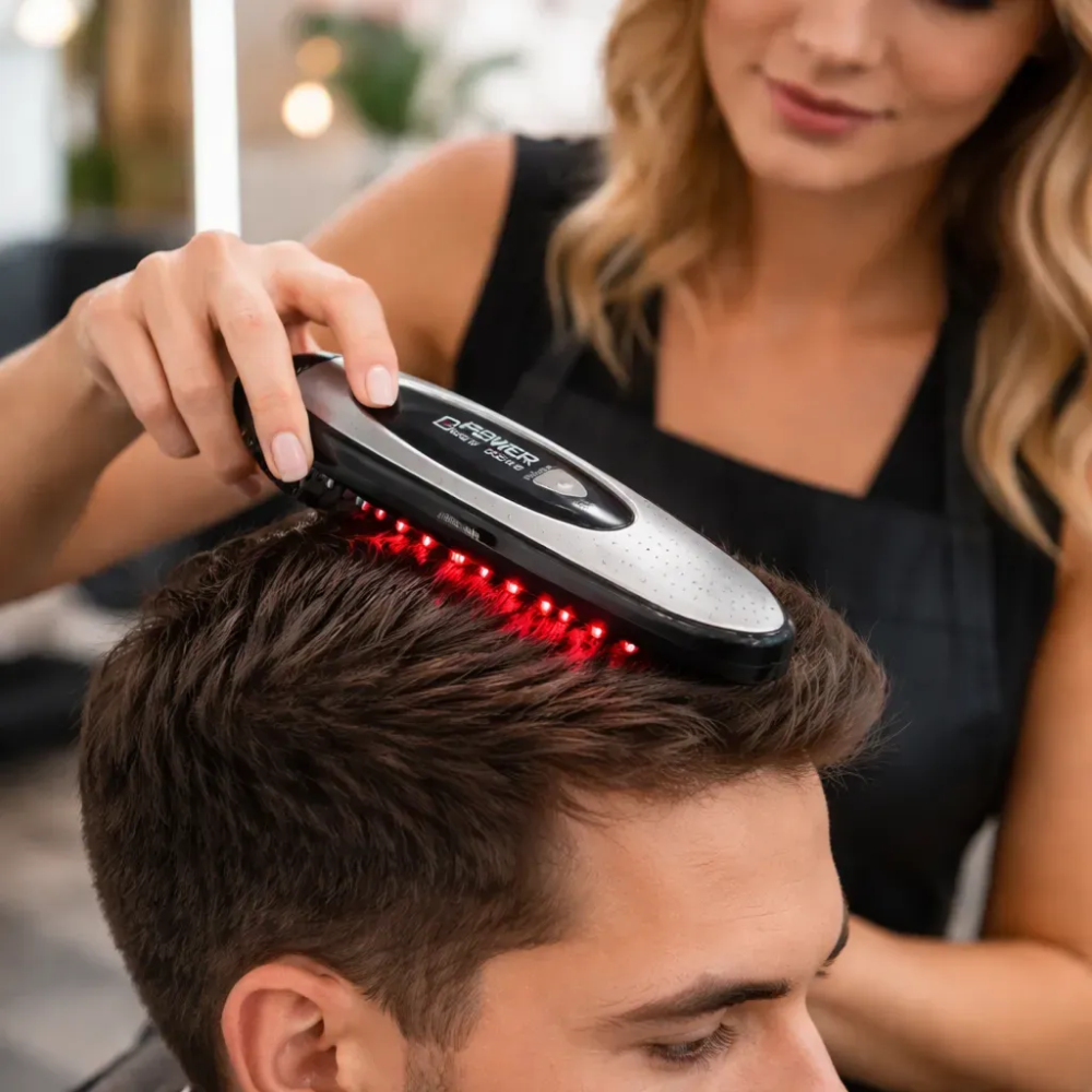 Cepillo Laser Fast Grow Comb Anti Caida Crecimiento Cabello-4