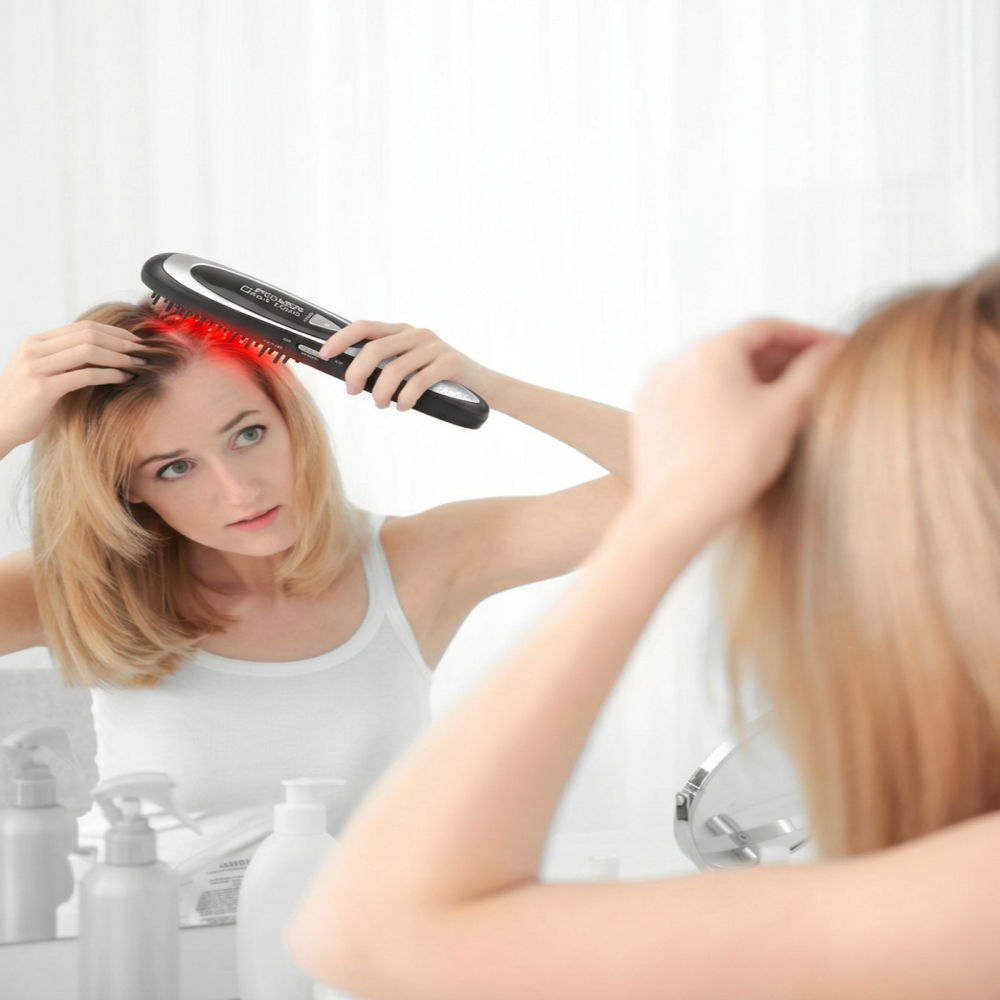 Cepillo Laser Fast Grow Comb Anti Caida Crecimiento Cabello-5