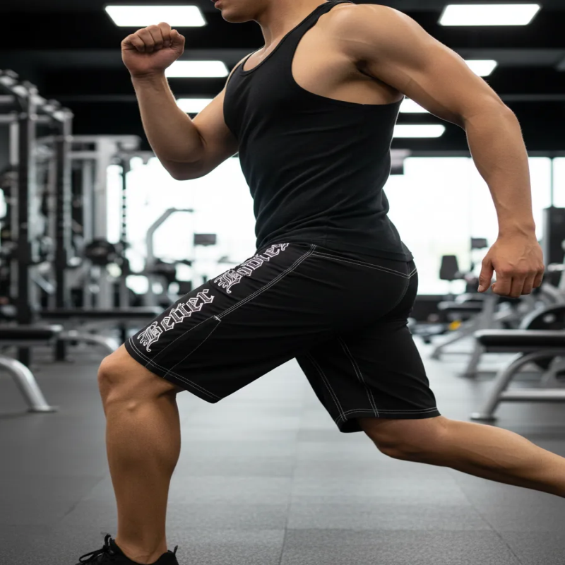 Better Bodies Shorts Gimnasio Mma Flex Board Shorts M Black-5