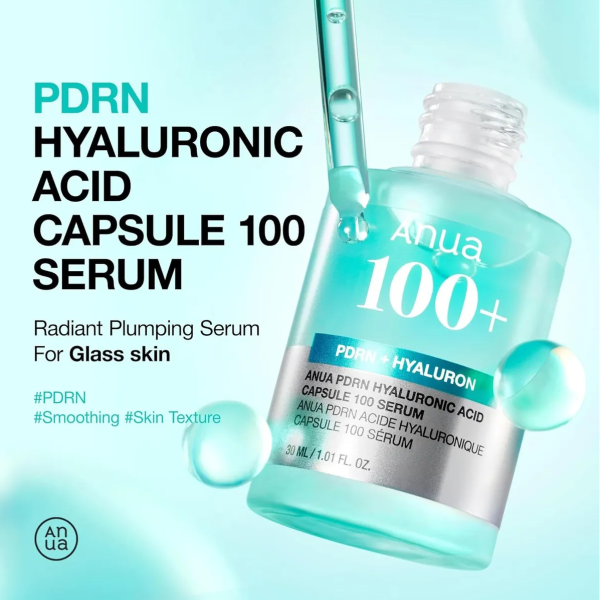 Anua Serum Facial Pdrn Reparador Hidratante Efecto Glow 30ml-4