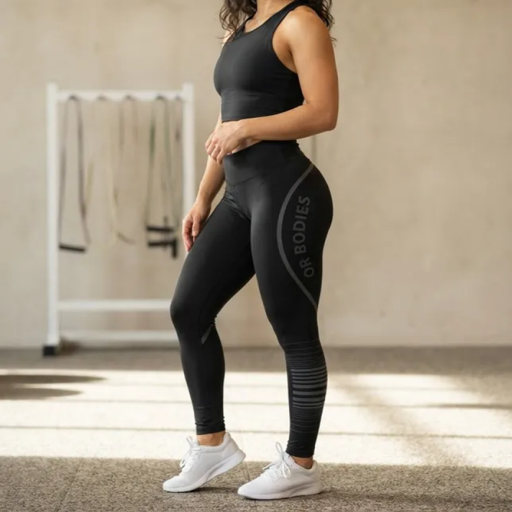 Better Bodies Calza Leggins Gimnasio Mujer Madison Black-3