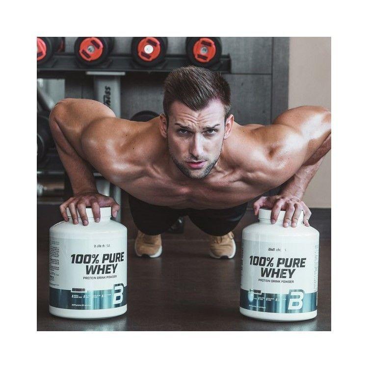 Biotechusa 100% Pure Whey Proteina Whey Protein 5 Lbs Milk Rice Arroz con Leche-3