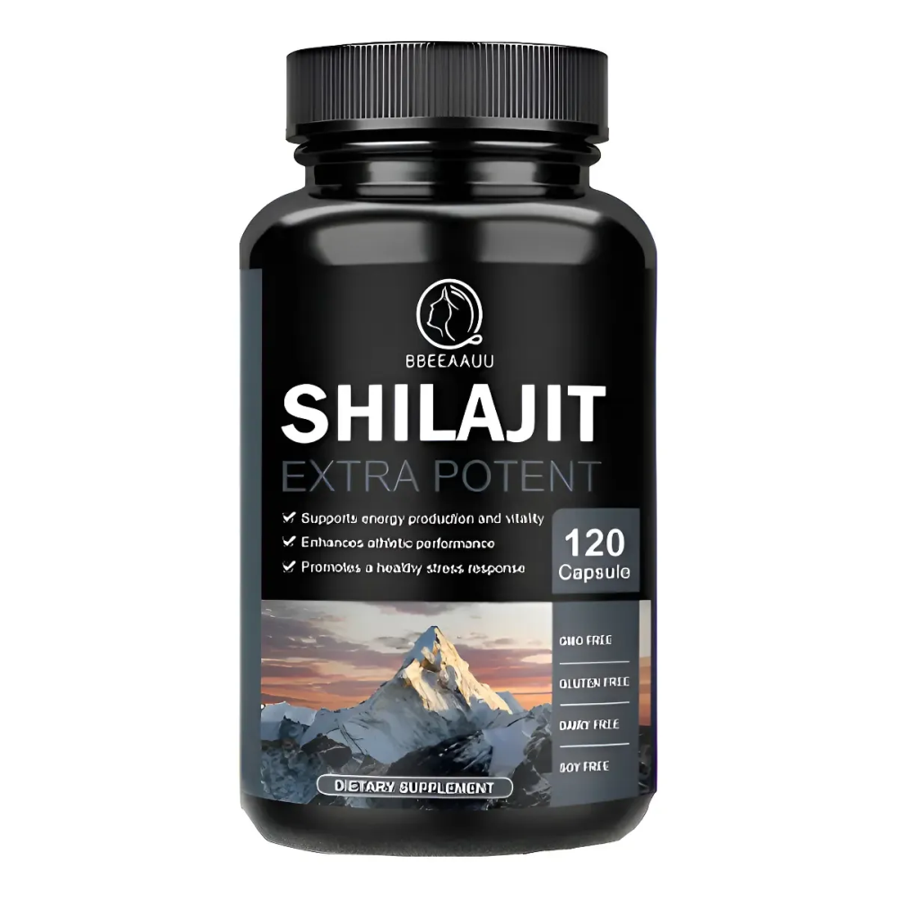 Shilajit Extracto Puro De Shilajit Del Himalaya 500mg Super Antioxidante 120cap-0