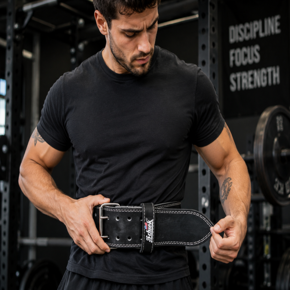 Cinturon De Levantaminento de Pesas Para Gimnasio Schiek Power Belt Model 6010 -4