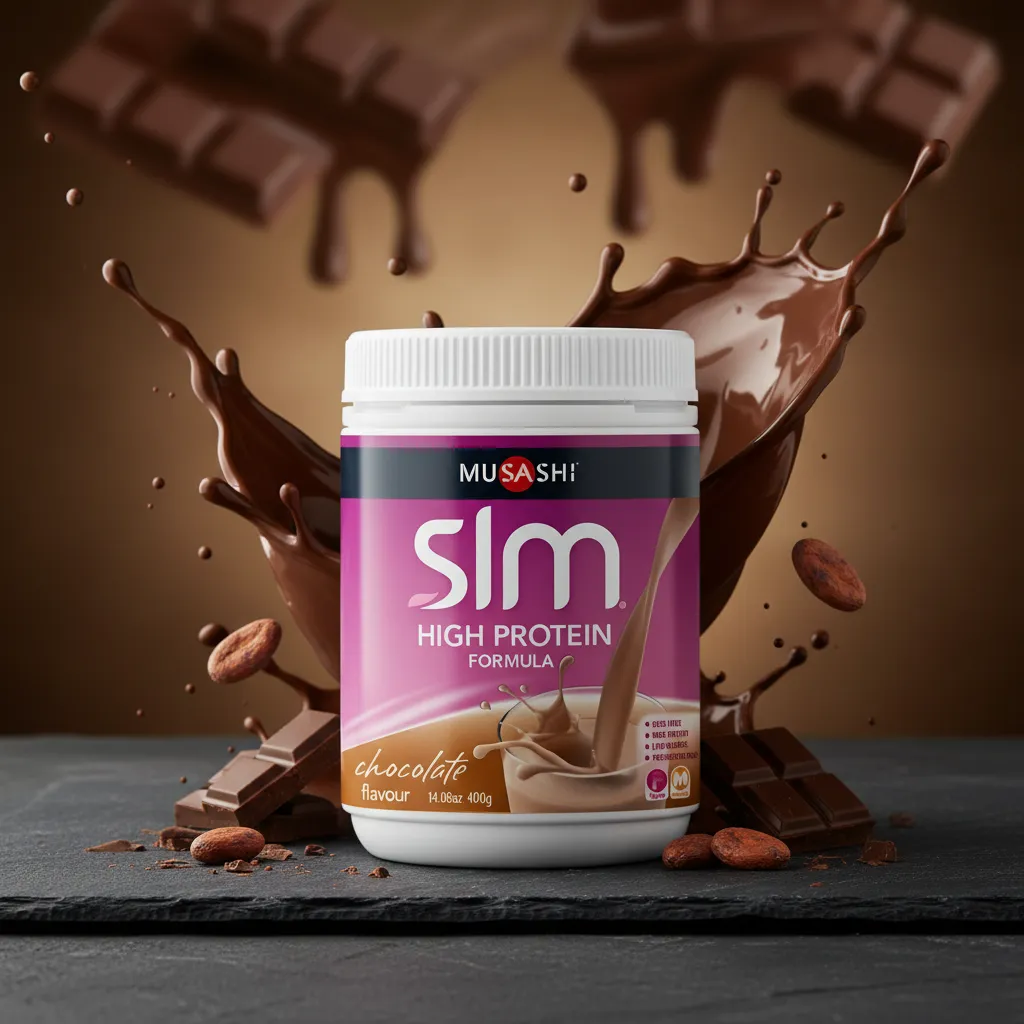 Slm High Protein Batido De Proteinas Whey Protein Para Bajar De Peso Chocolate-2