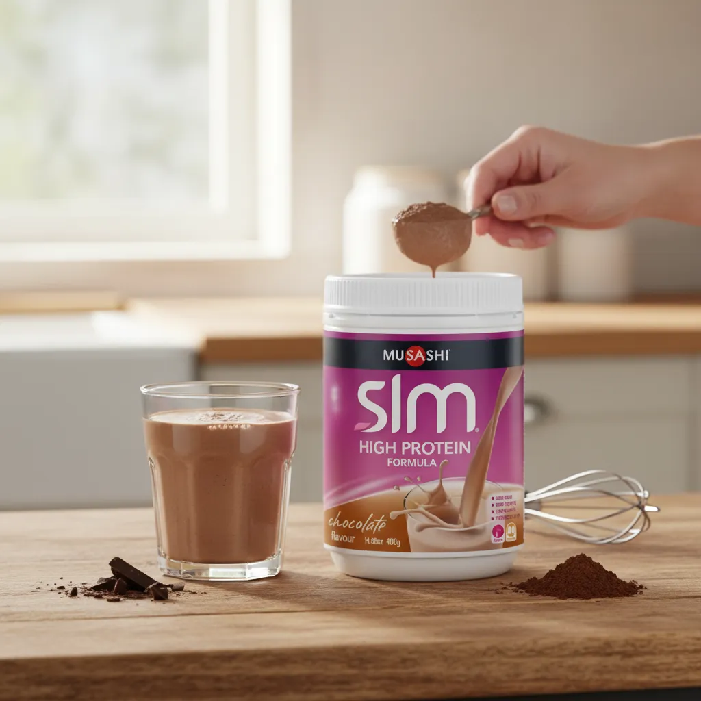 Slm High Protein Batido De Proteinas Whey Protein Para Bajar De Peso Chocolate-3