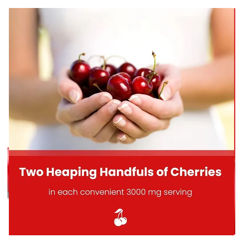 Acerola Bio Tart Cherry Vitamina C 3000mg Organica 60 Cherry-2