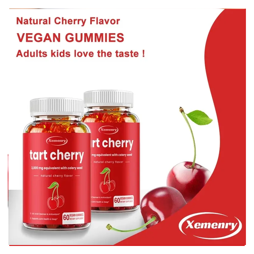 Acerola Bio Tart Cherry Vitamina C 3000mg Organica 60 Cherry-3