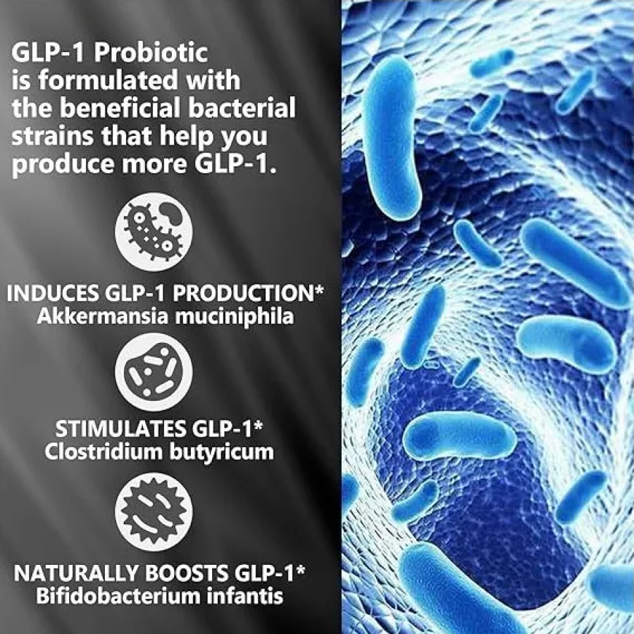 Quemador De Grasa Glp-1 Akkermansia Probiotix Atrapa Grasa 60caps-4