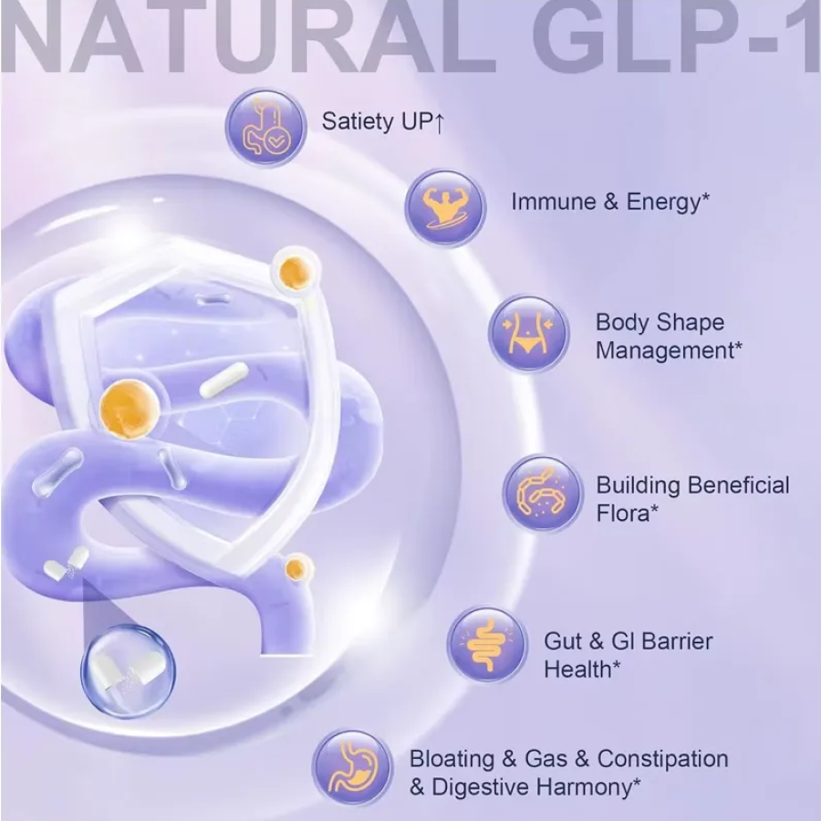 Quemador De Grasa Glp-1 Akkermansia Probiotix Atrapa Grasa 60caps-6