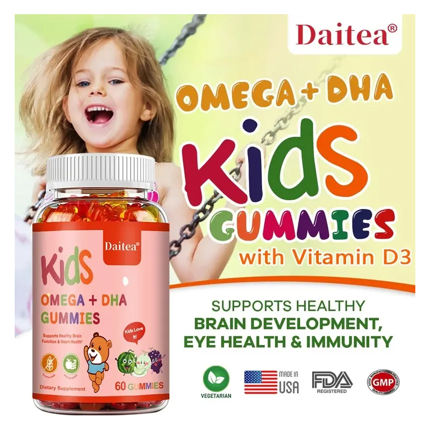 Kids Smart Dha Gomitas Niños Mejoran Memoria Concentracion-3