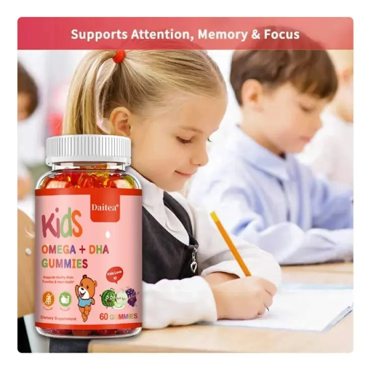 Kids Smart Dha Gomitas Niños Mejoran Memoria Concentracion-6