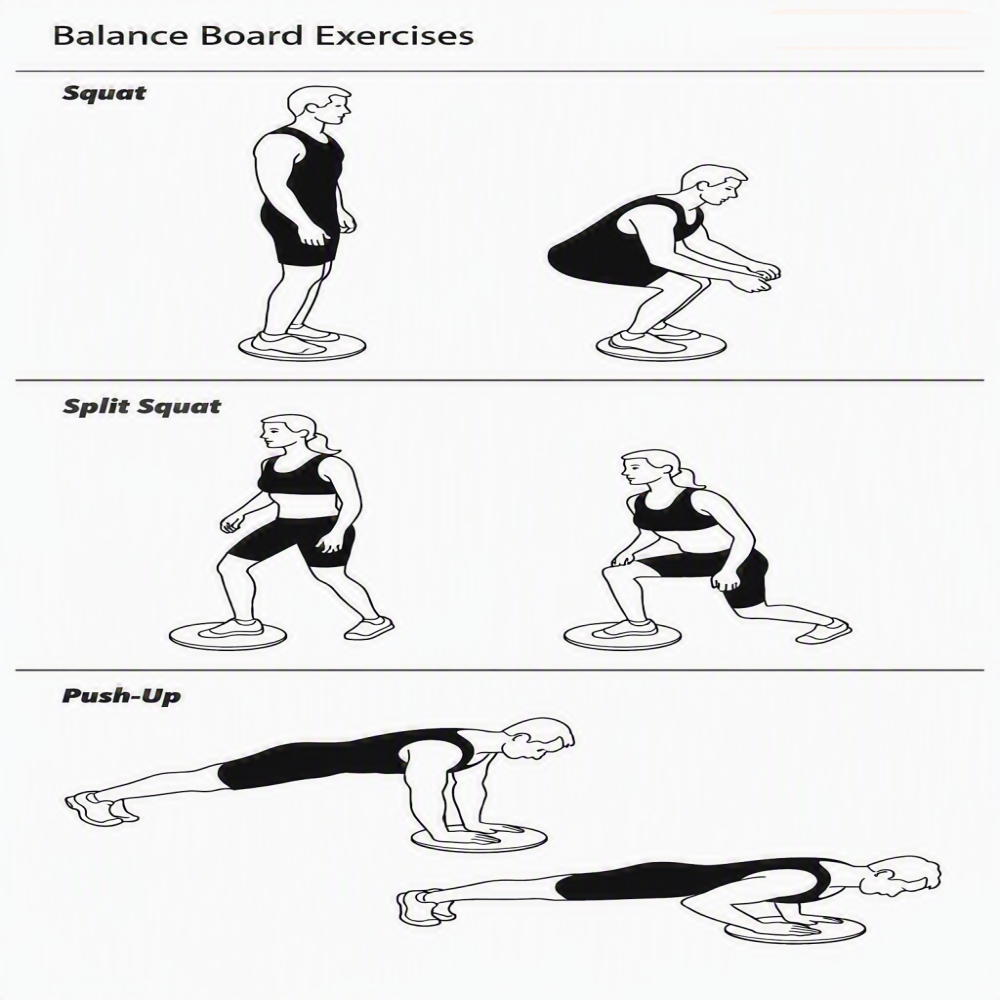 Tabla Equilibro Para Ejercicio Valeo Tri-level Balance Board-4