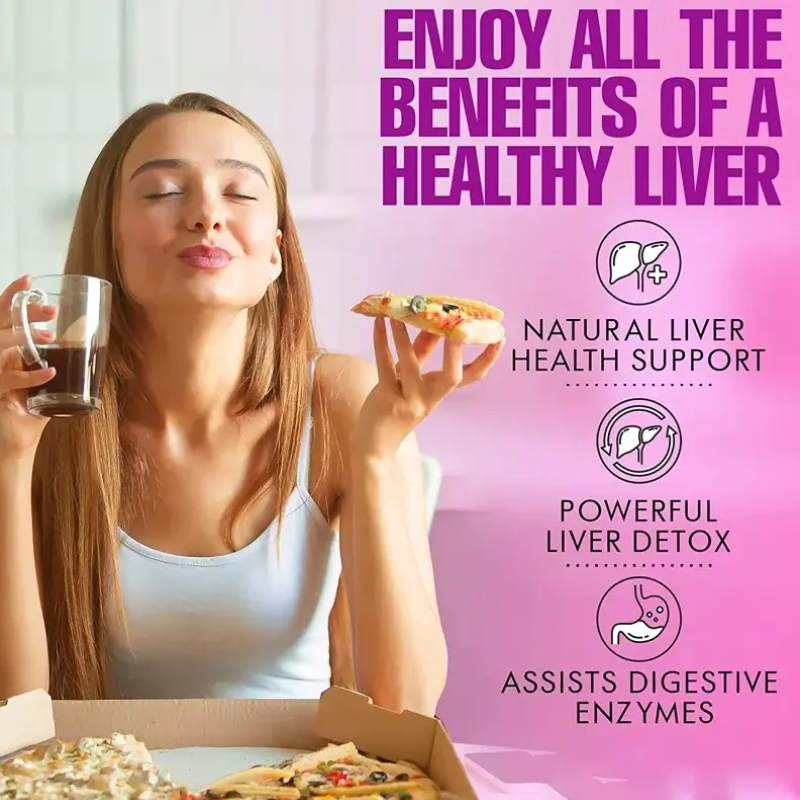 Liver Detox Milk Thistle Silimarina Cuidado Del Higado 120caps-4