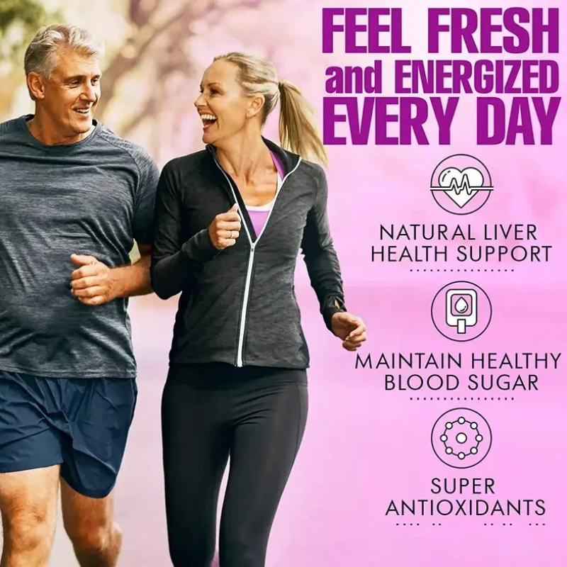 Liver Detox Milk Thistle Silimarina Cuidado Del Higado 120caps-7