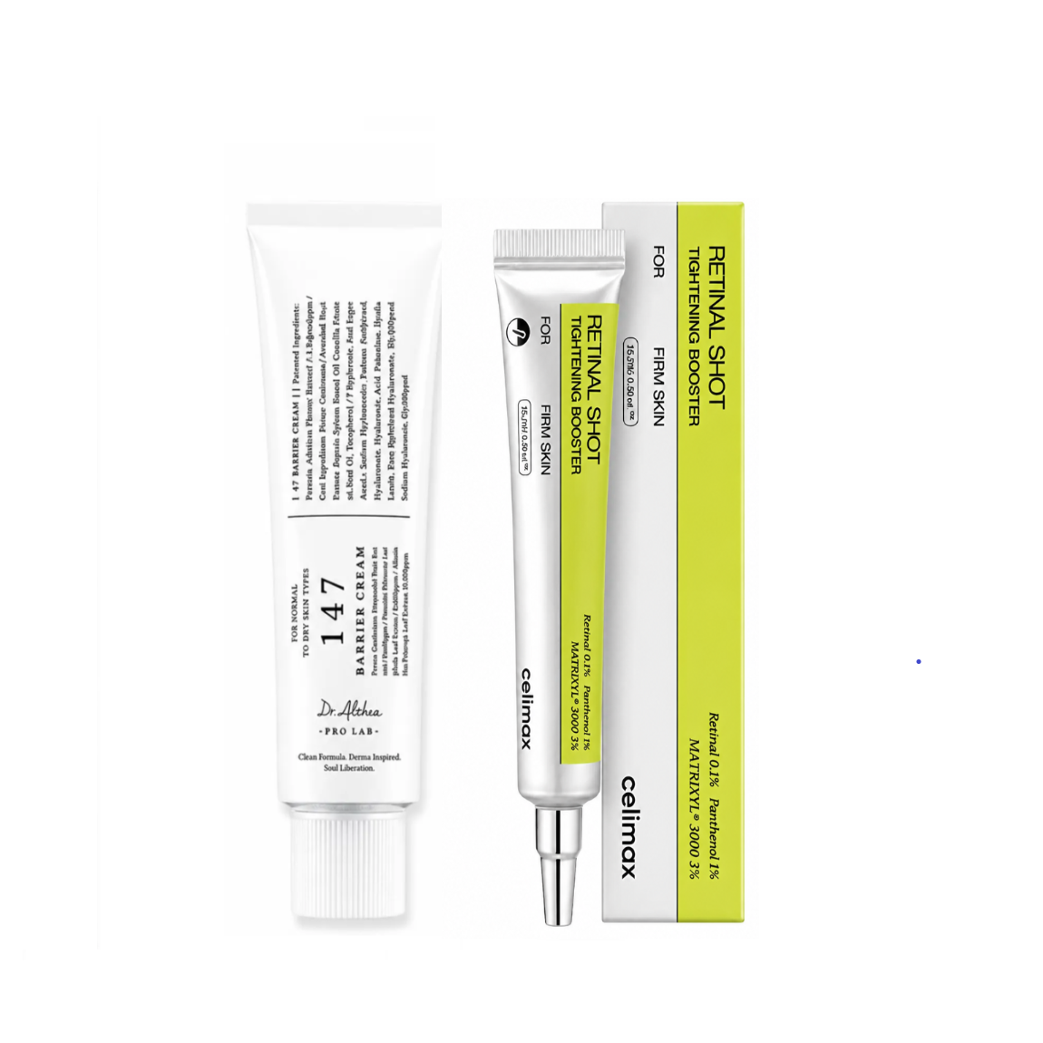 Celimax Retinal Shot + Dr Althea 147 Barrier Alivio Reparado e Hidratacion Facial-0