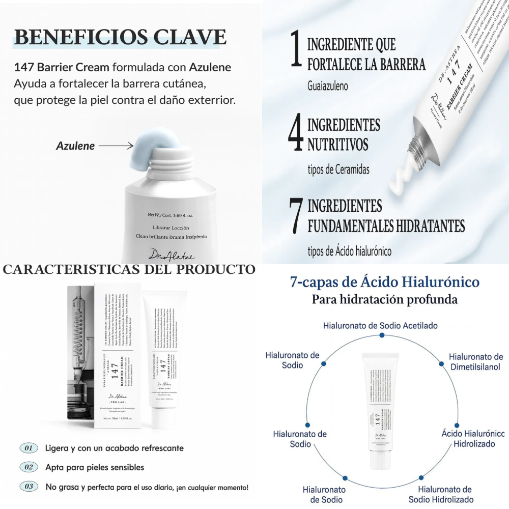 Celimax Retinal Shot + Dr Althea 147 Barrier Alivio Reparado e Hidratacion Facial-3