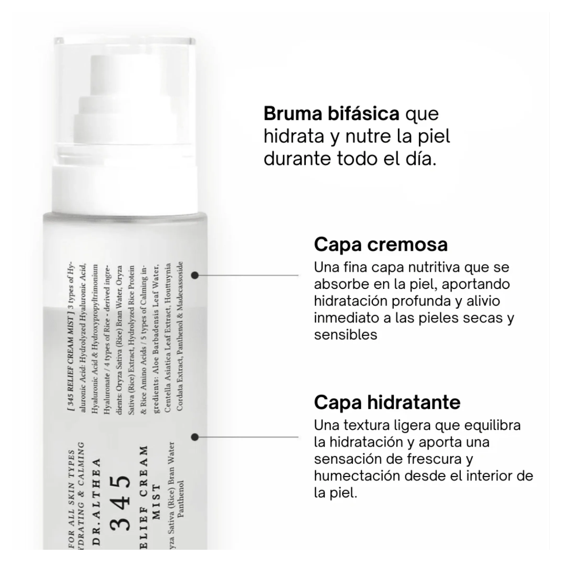 Bruma Hidratante Dr. Althea Relief Cream Mist 345 100ml-4