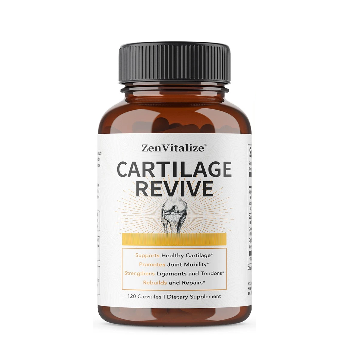 Cartilage Revive Glucosamina Colageno Cuidado Articular 120 caps-0