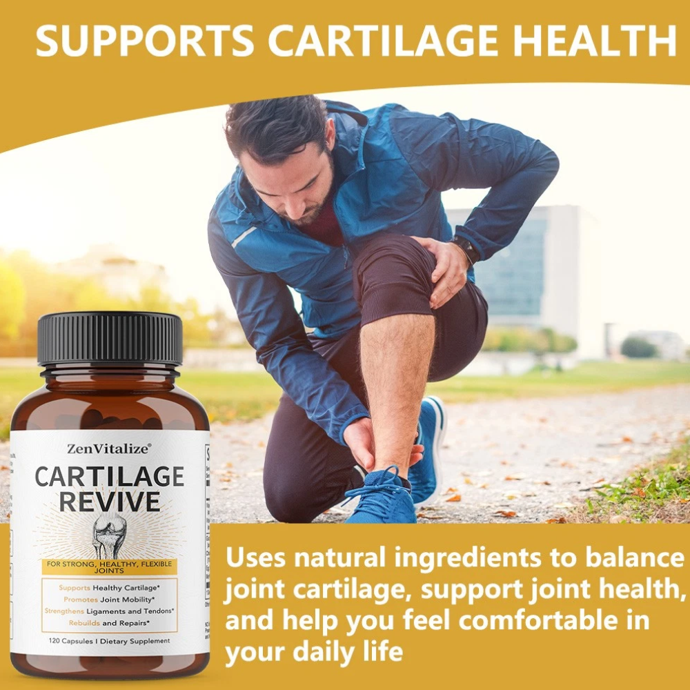 Cartilage Revive Glucosamina Colageno Cuidado Articular 120 caps-5
