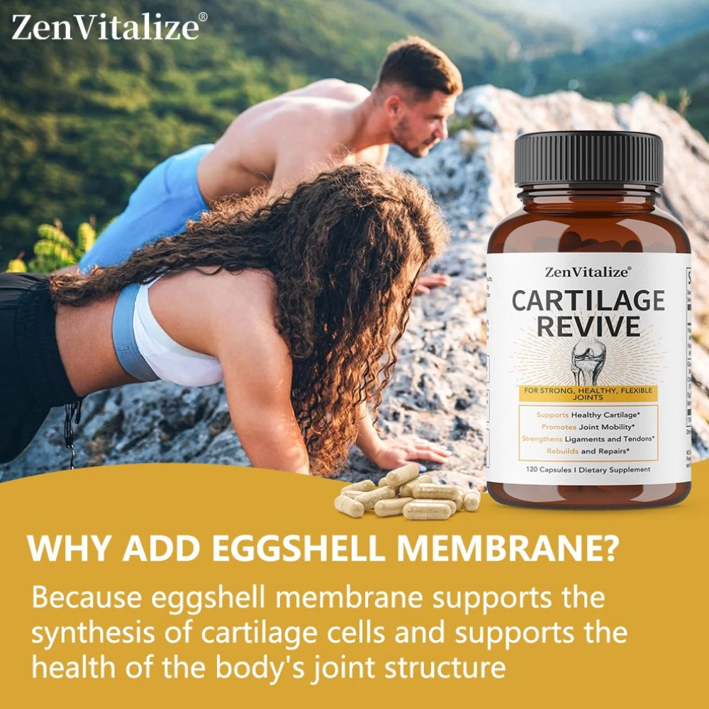Cartilage Revive Glucosamina Colageno Cuidado Articular 120 caps-7