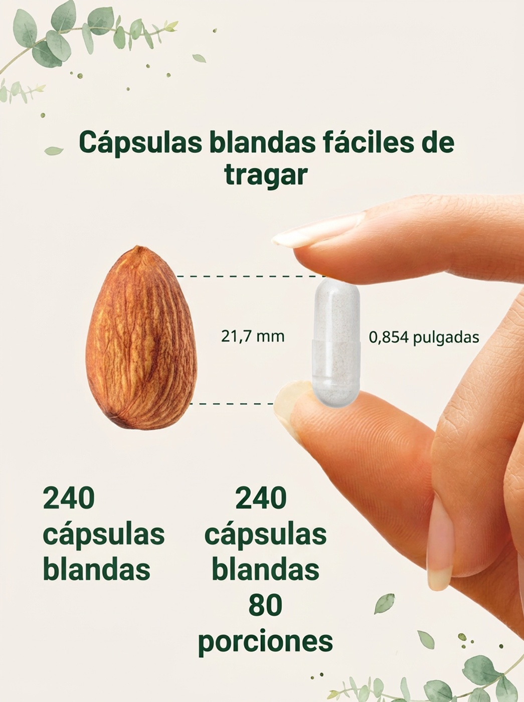 Colageno Hidrolizado Peptidos 1100mg Vitamina C  240 Caps-4