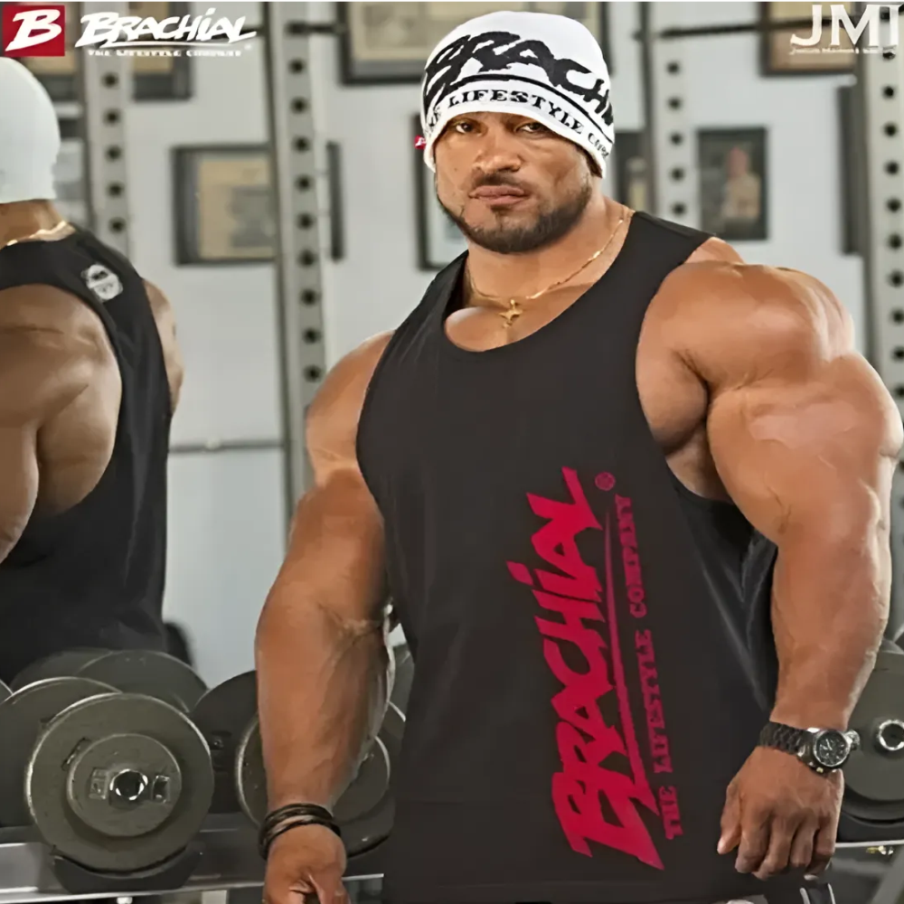 Brachial Gorro Algodon Heavy Beanie White/black One Size Full Gym-4
