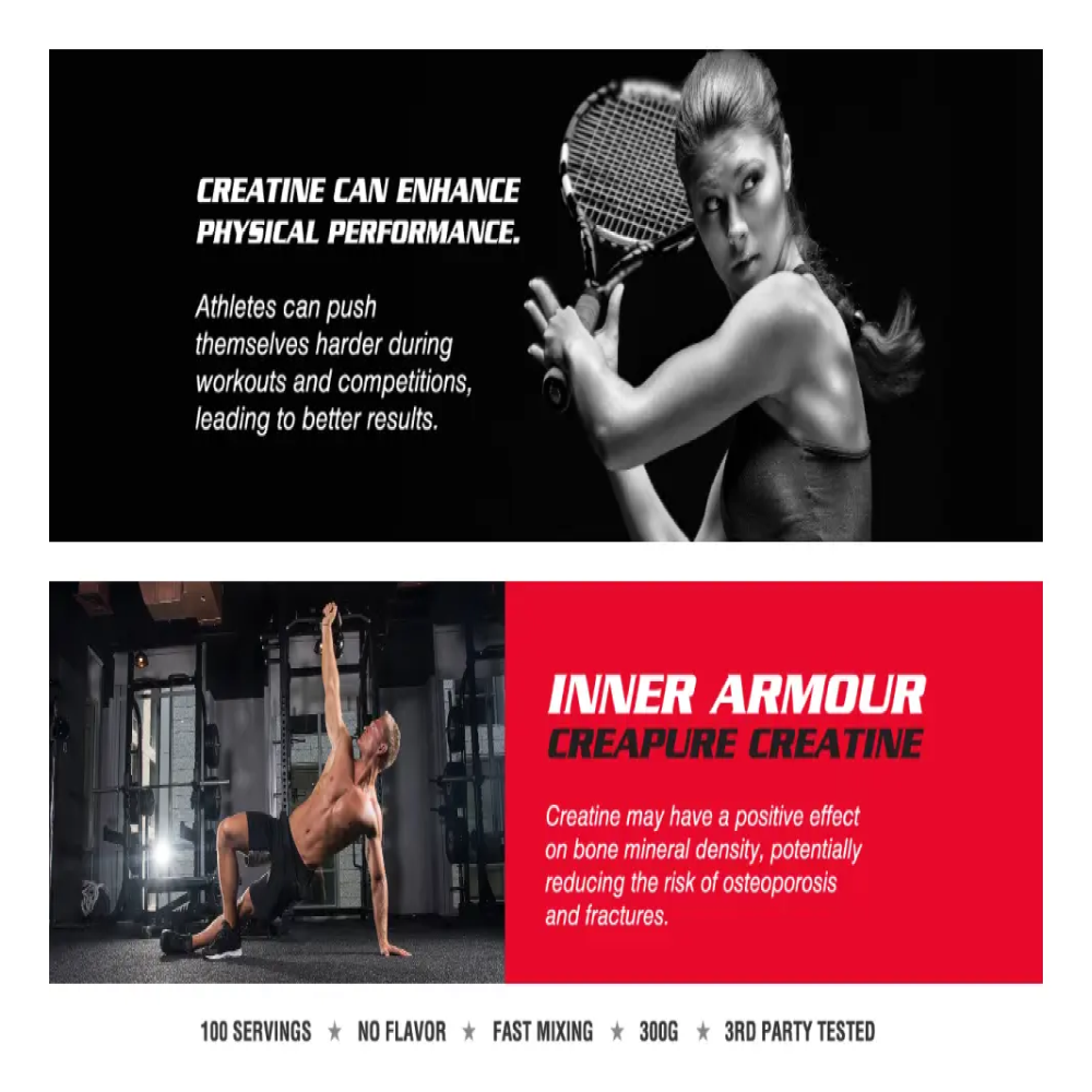 Inner Armour Creatina Monohidrato Micronizada Creapure 400gr-6
