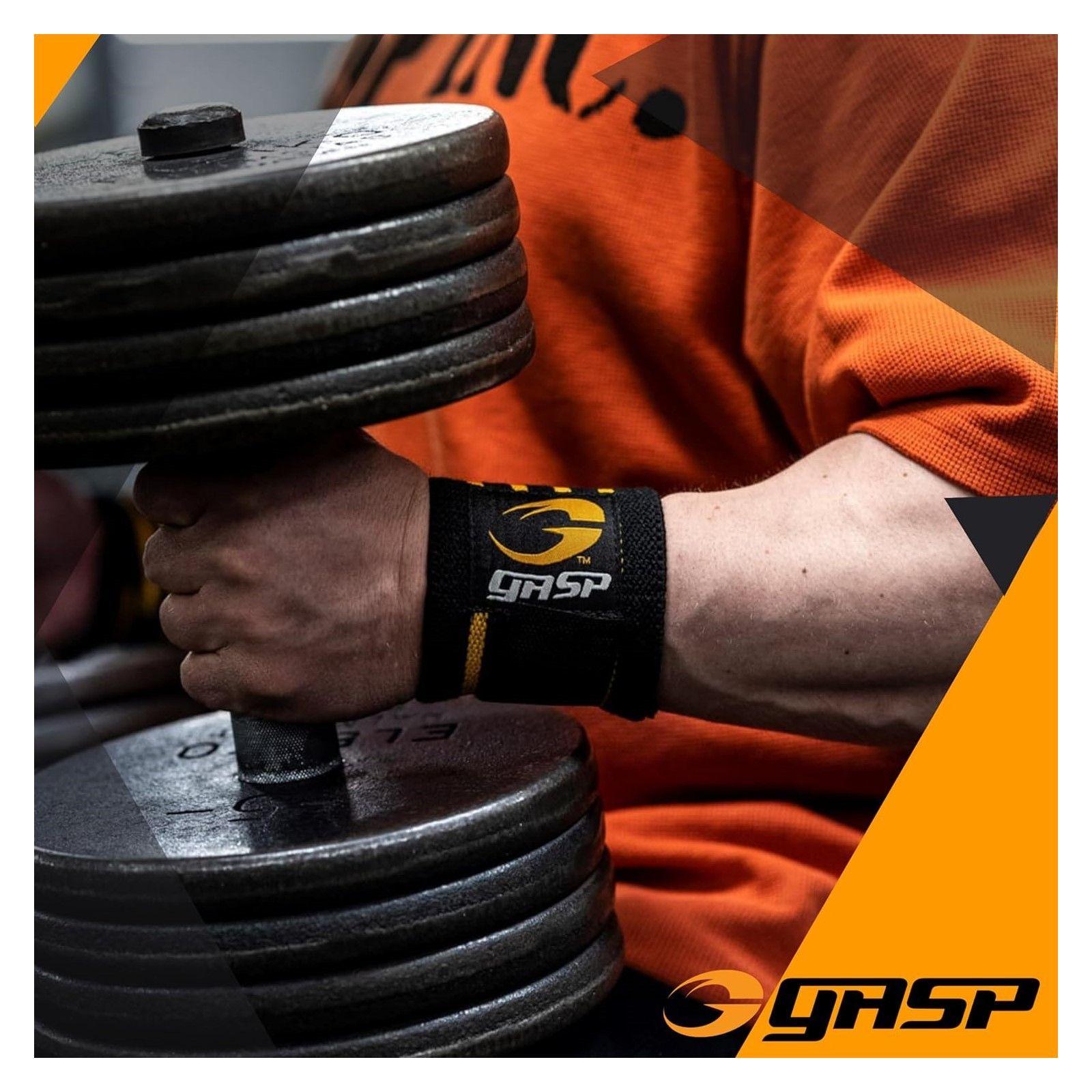 Muñequeras De Entrenamiento Pesas Gasp Hardcore Wrist Wraps-5