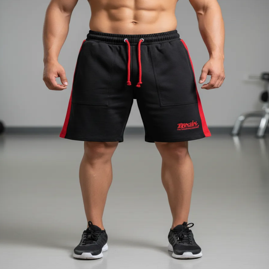 Brachial Shorts Para El Gimnasio Thermal Destroyer M Red-3