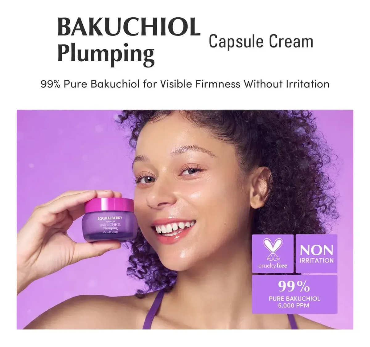 Eqqualberry Bakuchiol Plumping Capsule Cream Antiedad 50ml-5