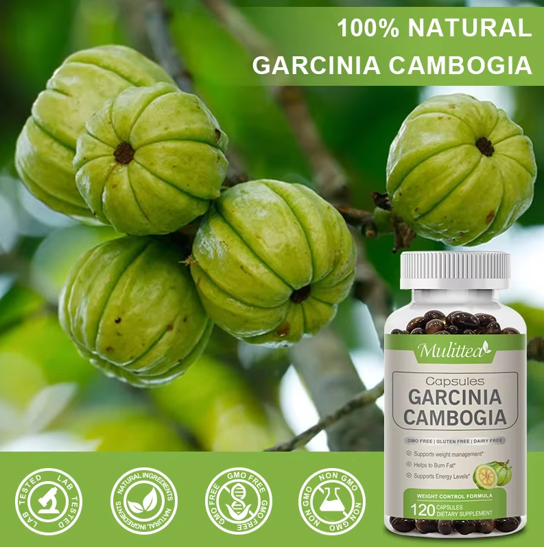 Garcinia Cambogia 1600mg Para Quemar Grasas y Bajar De Peso 120 Gel Caps-2
