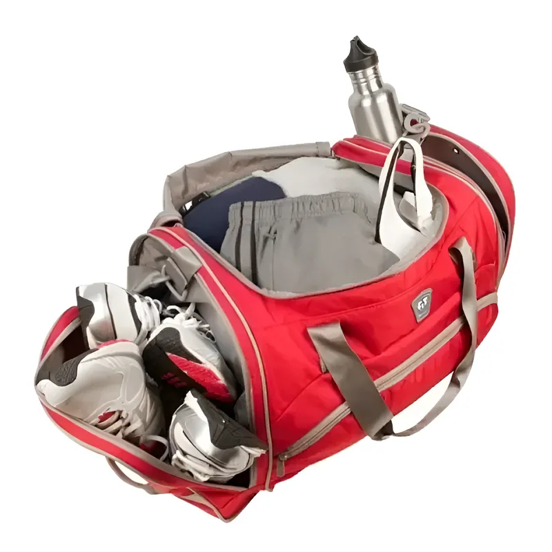 Fitmark Bolso Para El Gimnasio Gym Power Duffel Red Barberry -5