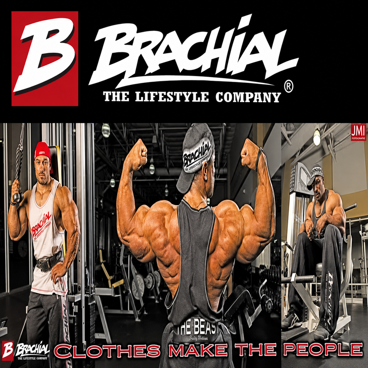 Brachial Polera Sin Mangas Musculosa Gym Pull Tank-top Talla M-5