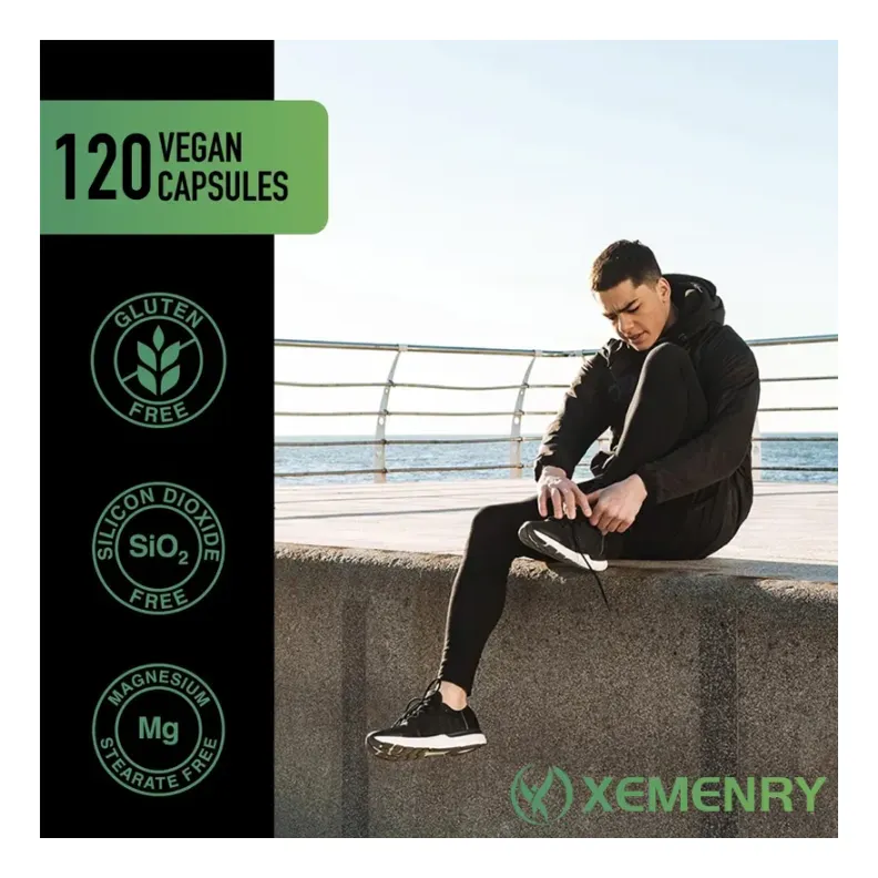 Xemenry Dim For Men 300mg + Bioperine Brocoli 120 Cápsulas-4